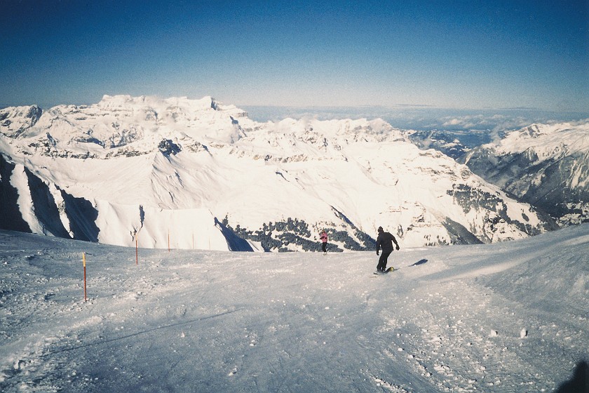 On the Slopes. . Laax. .