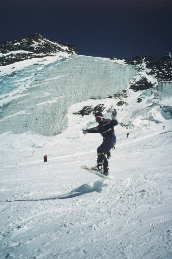 Ski Jumping. . Saas-Fee. .