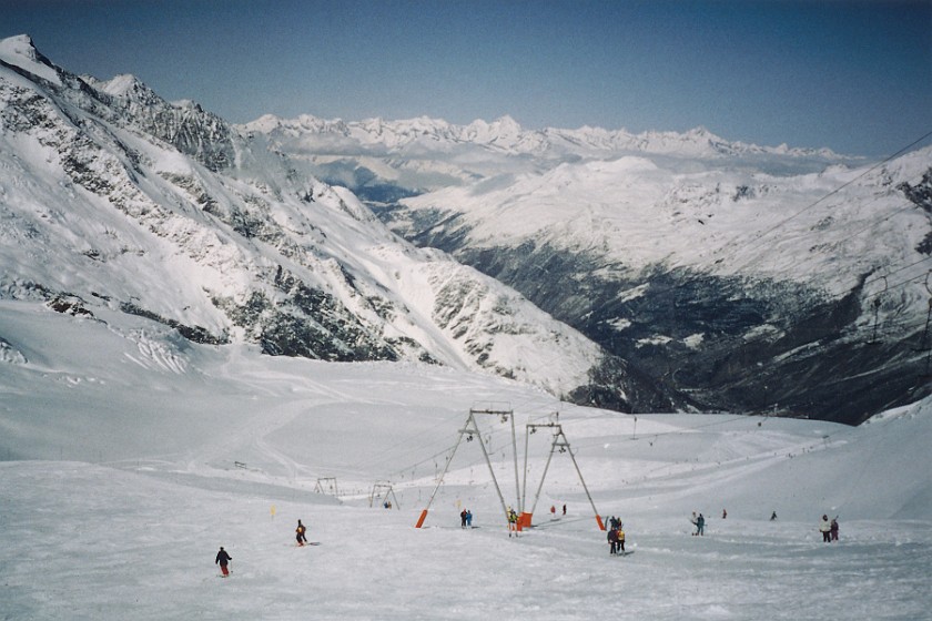 Alpine View. . Saas-Fee. .