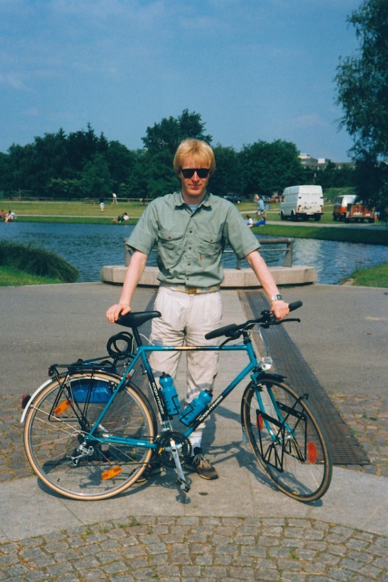Bicycling and Barbecuing. . Karlsruhe. .