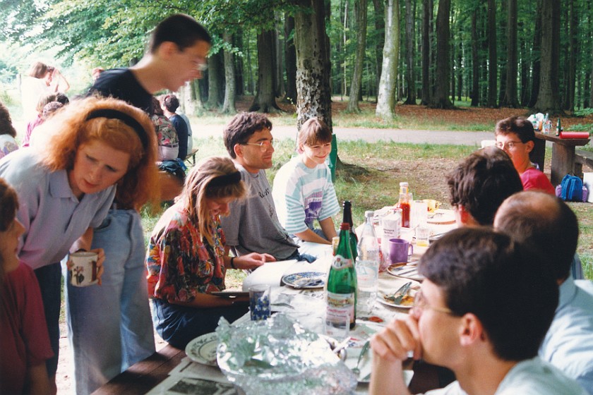 Bicycling and Barbecuing. . Karlsruhe. .