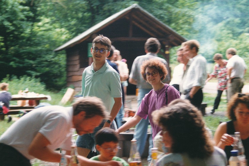 Bicycling and Barbecuing. . Karlsruhe. .