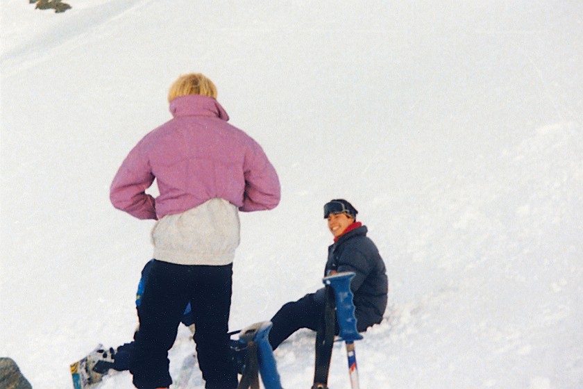 After Thomas' Fall from Mont Gelé. . Verbier. .