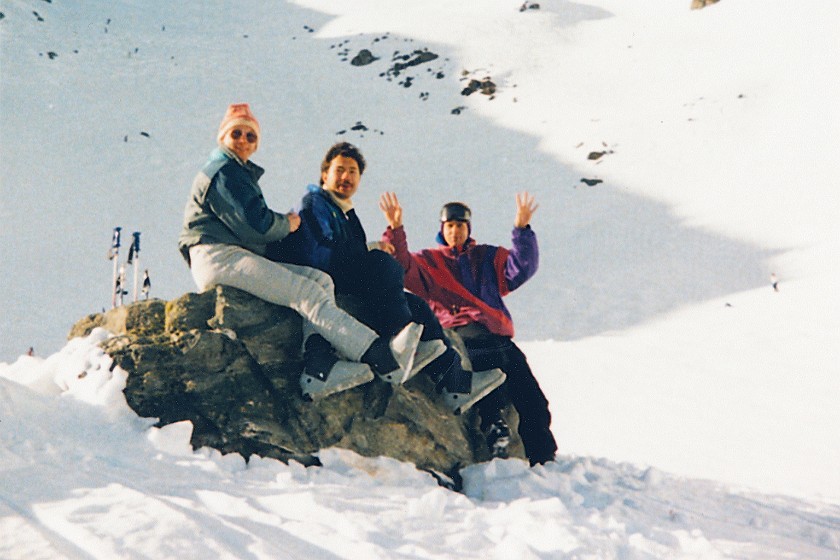 After Thomas' Fall from Mont Gelé. . Verbier. .