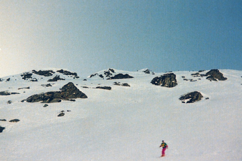 After Thomas' Fall from Mont Gelé. . Verbier. .