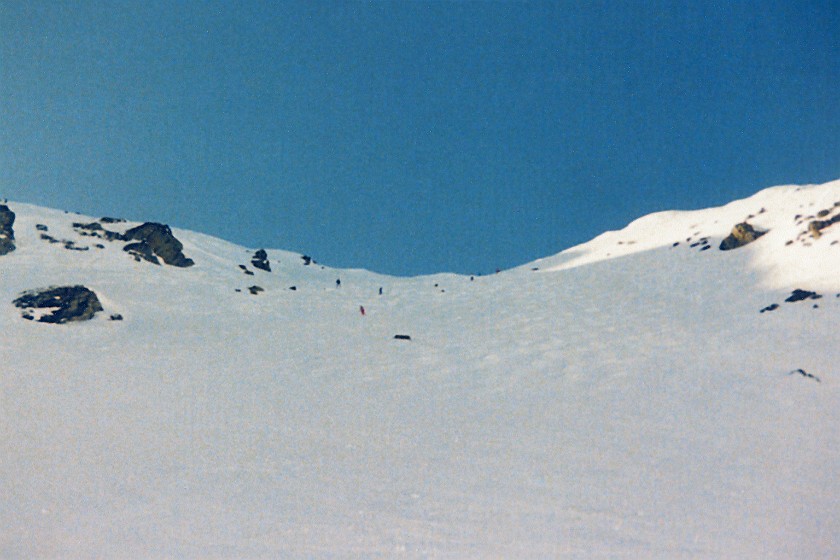 After Thomas' Fall from Mont Gelé. . Verbier. .