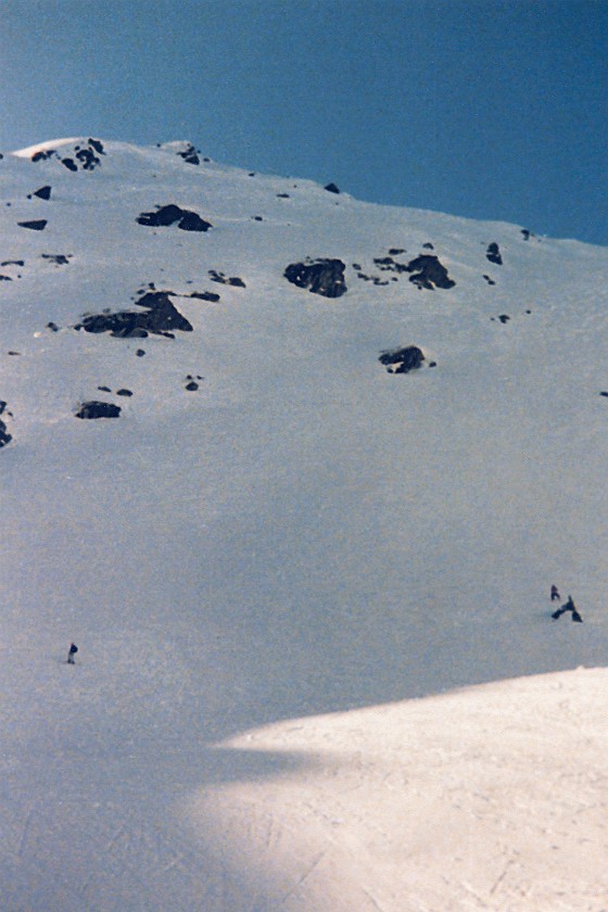 After Thomas' Fall from Mont Gelé. . Verbier. .