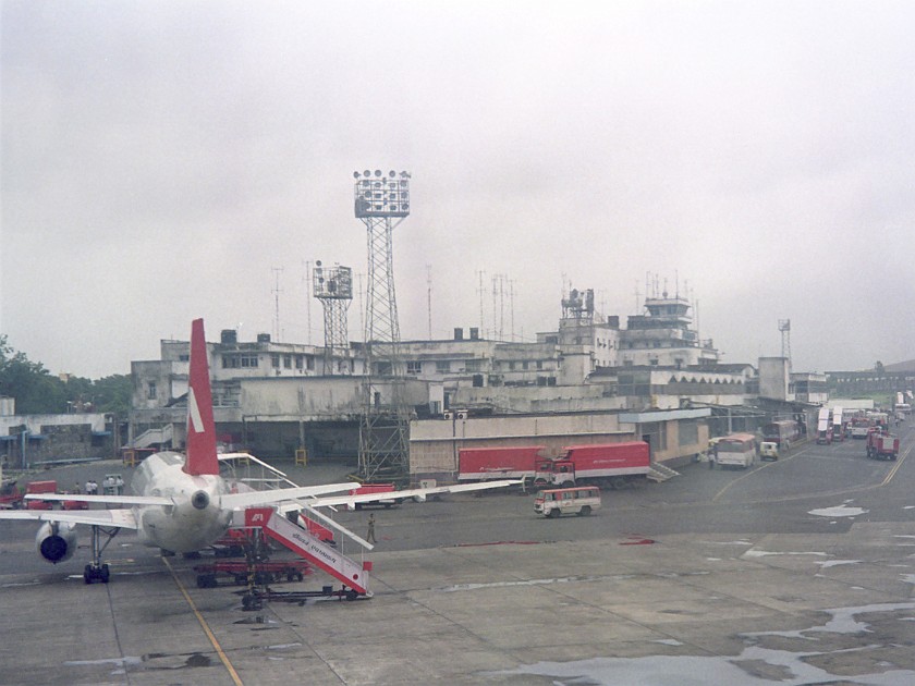 Flight to Bangalore. Bombay Airport. Bombay. .