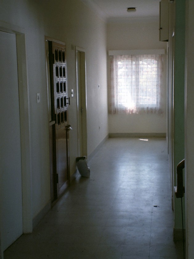 Home in Koramangala. Corridor. Bangalore. .