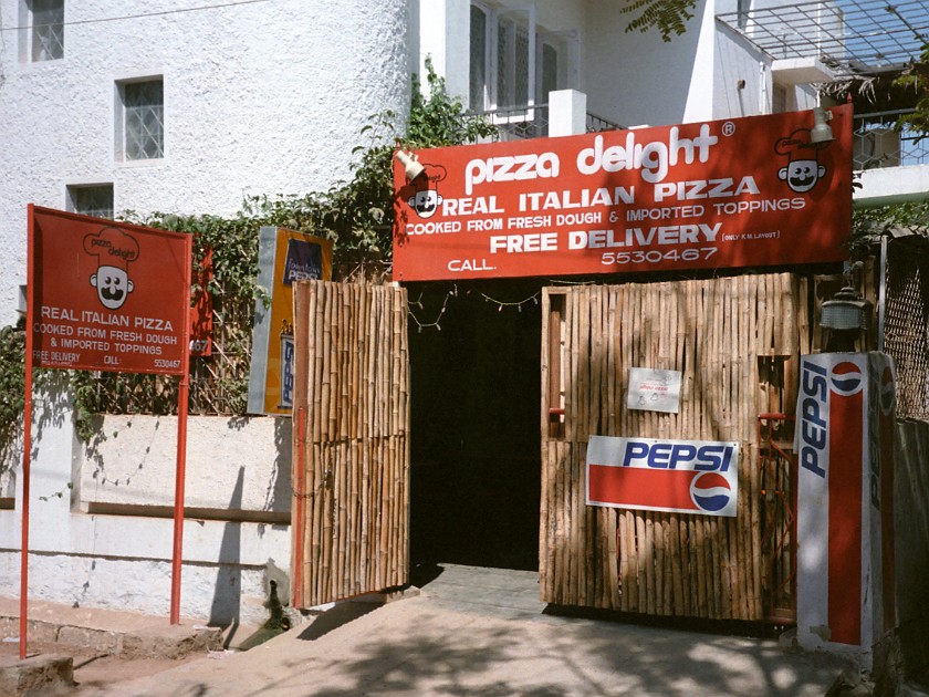 Koramangala. Favorite Pizza Shop in Koramangala. Bangalore. .