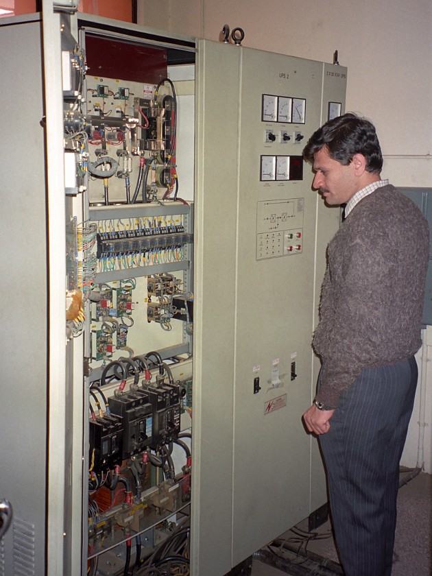 MICO Ltd in Adugodi. Power Supply Cabinet. Bangalore. .