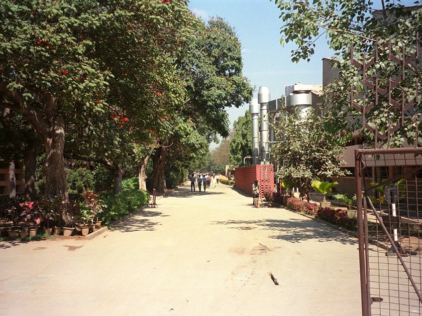 MICO Ltd in Adugodi. Walk to the Canteen. Bangalore. .