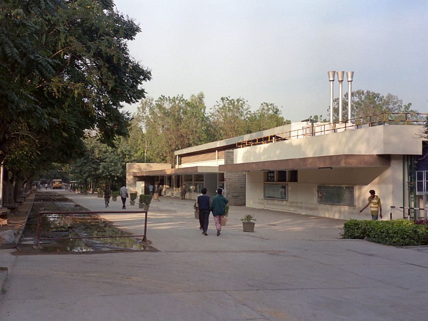 MICO Ltd in Adugodi. Walk to the Canteen. Bangalore. .