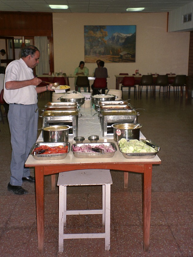 MICO Ltd in Adugodi. Canteen. Bangalore. .