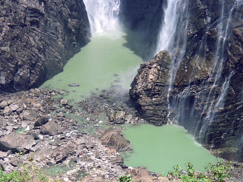 Trip to Sagar. Jog Falls. near Sagar. .
