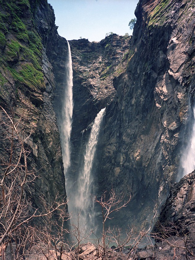 Trip to Sagar. Jog Falls. near Sagar. .