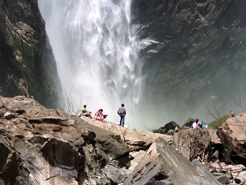 Trip to Sagar. Jog Falls. near Sagar. .