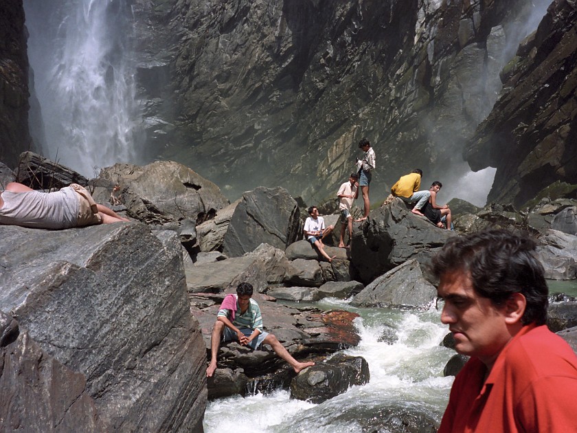 Trip to Sagar. Jog Falls. near Sagar. .