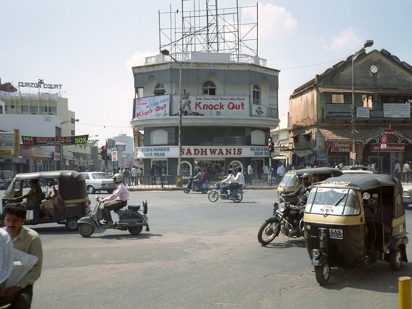 Bangalore. Mahatma Gandhi Road and Brigade Road. Bangalore. .