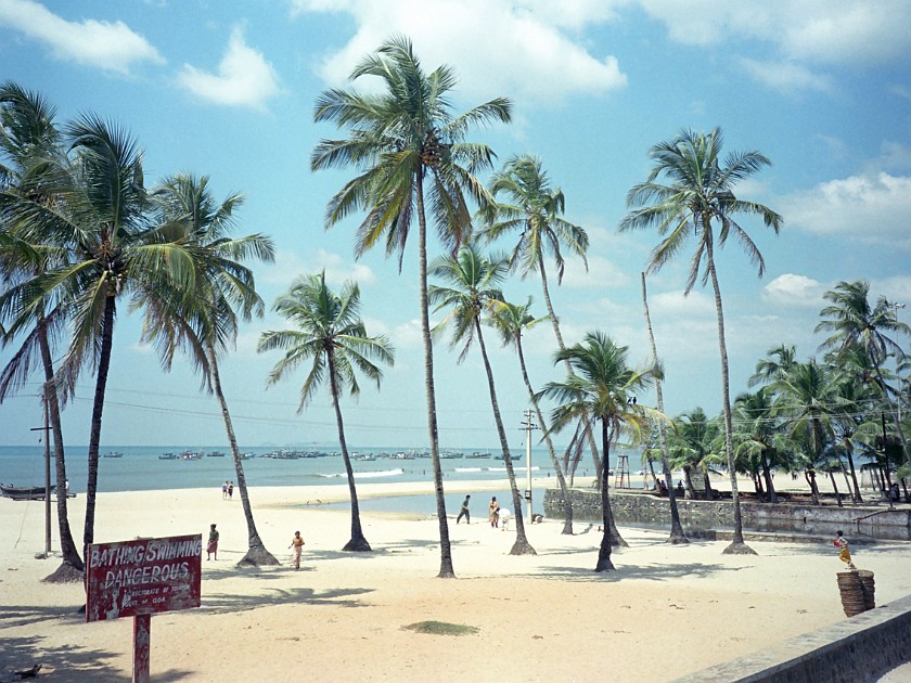 Trip to Goa. Colva Beach. Goa. .
