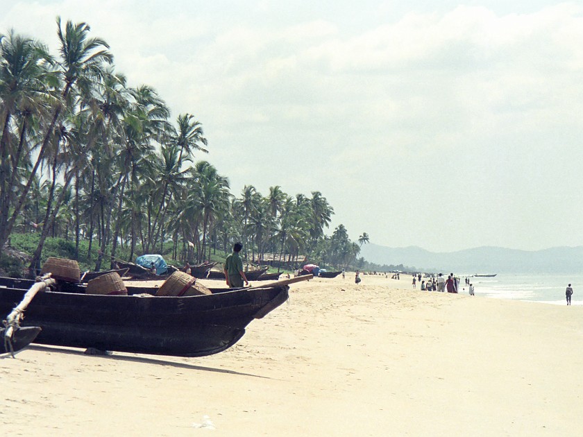 Trip to Goa. Colva Beach. Goa. .