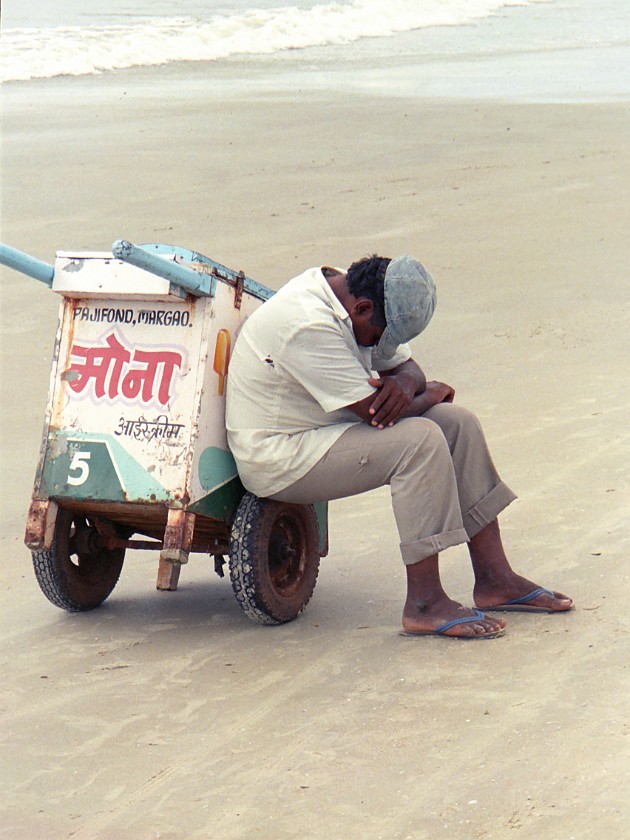 Trip to Goa. Colva Beach. Goa. .
