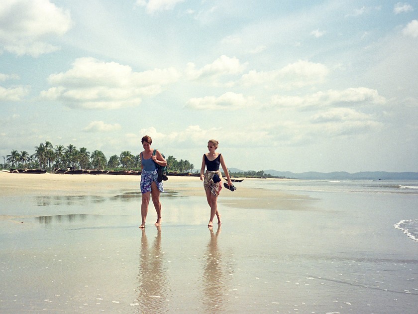 Trip to Goa. Colva Beach. Goa. .