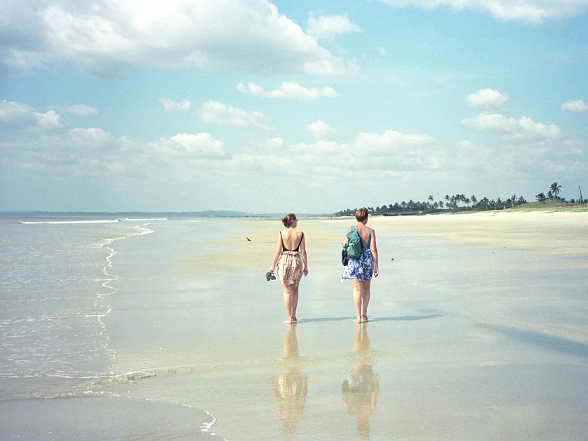 Trip to Goa. Colva Beach. Goa. .