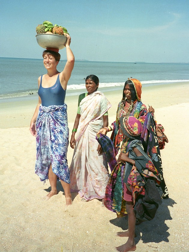 Trip to Goa. Colva Beach. Goa. .