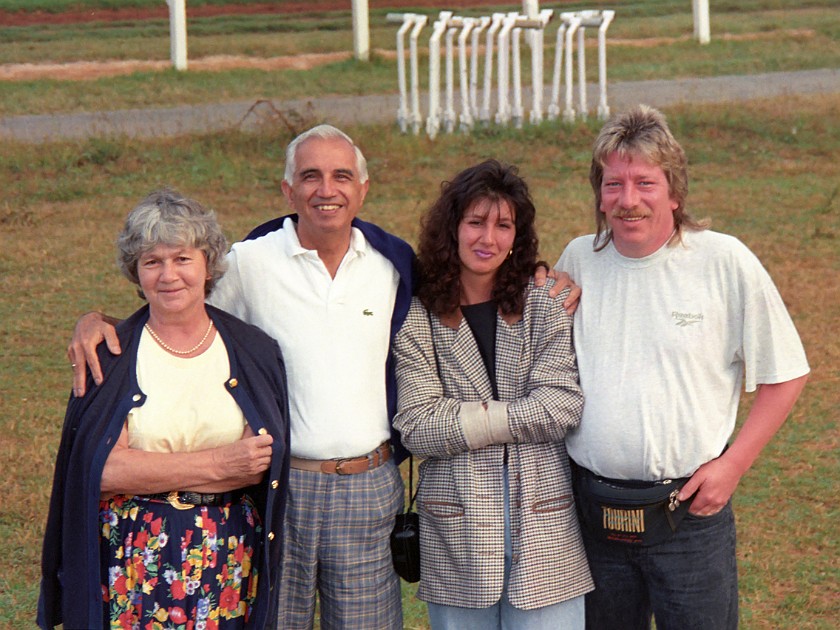 Bangalore Turf Club. Bali Family at BTC. Bangalore. .