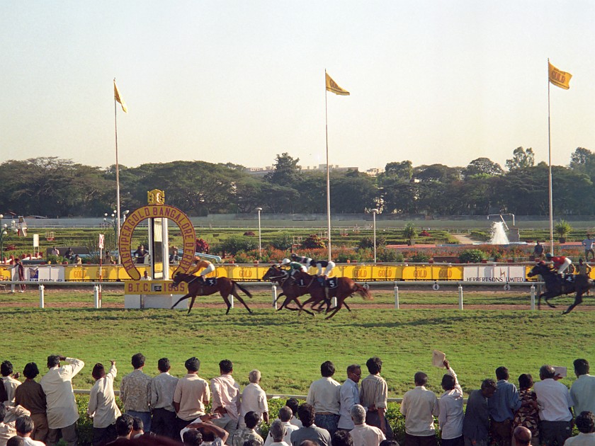 Bangalore Turf Club. Horse Racing Weekend. Bangalore. .