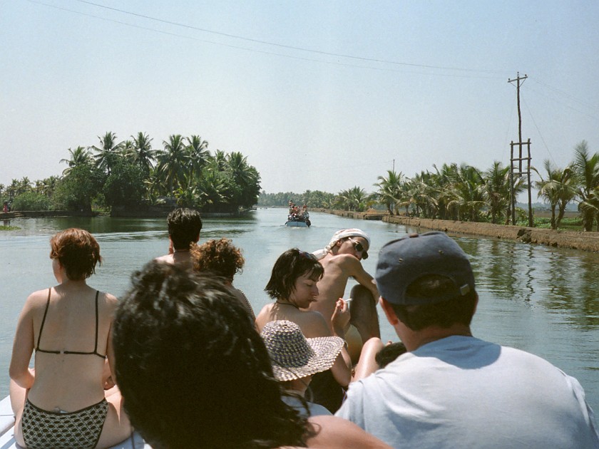 Trip to Kerala. Backwaters. near Alleppey. .