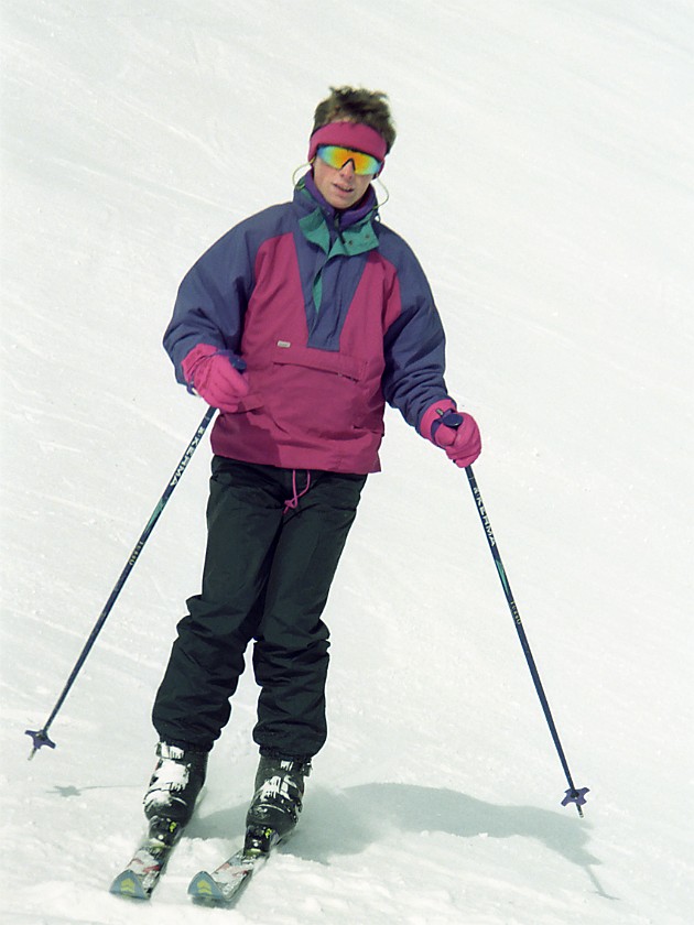 On the Slopes.  . Sankt Anton. .