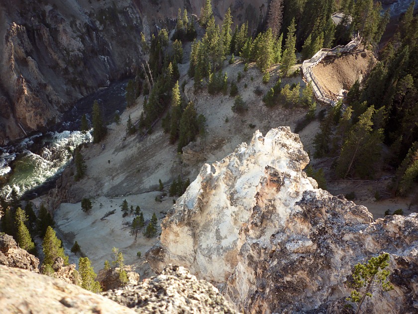 Yellow Stone National Park. Yellow Stone River, Upper Falls. Yellow Stone National Park. .