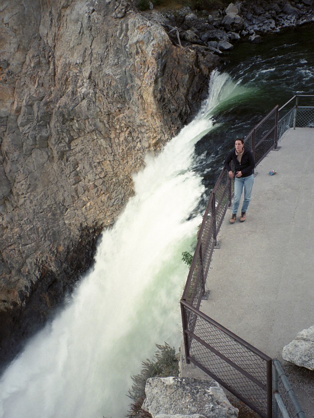 Yellow Stone National Park. Yellow Stone River, Upper Falls. Yellow Stone National Park. .