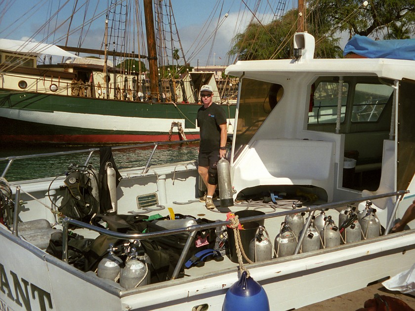 Diving Inside the Molokini Crater and Near Lanai. Lahaina Harbor. Lahaina. .