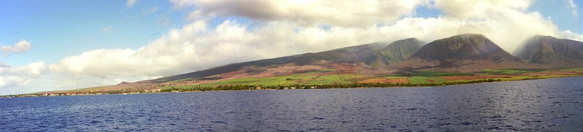 Diving Inside the Molokini Crater and Near Lanai. West Side of Maui. Maui. .
