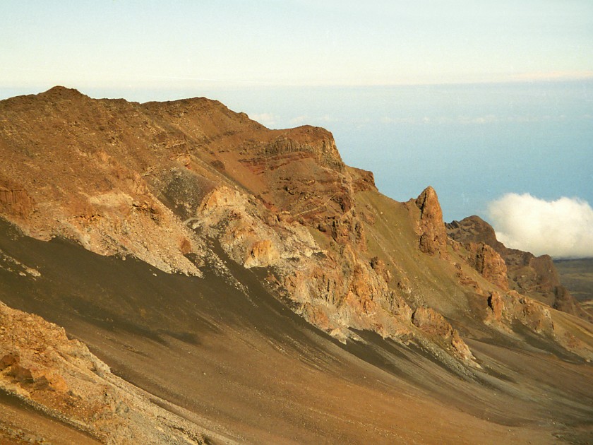 Haleakala National Park. Crater. Haleakala National Park. .