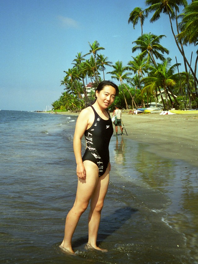 Ka'anapali Beach. Swimming. Lahaina. .