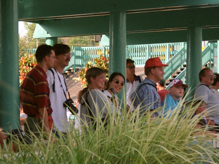 Sea World. Watching a Show. near Cleveland. .