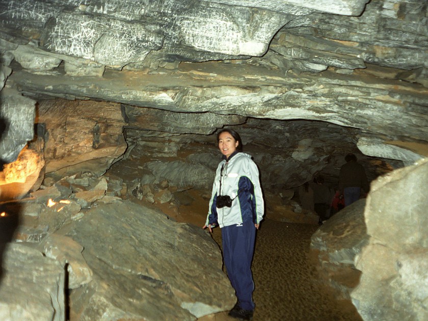Guided Cave Tour. Inside the Cave. Mammoth Cave National Park. .