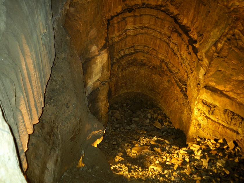 Guided Cave Tour. Inside the Cave. Mammoth Cave National Park. .