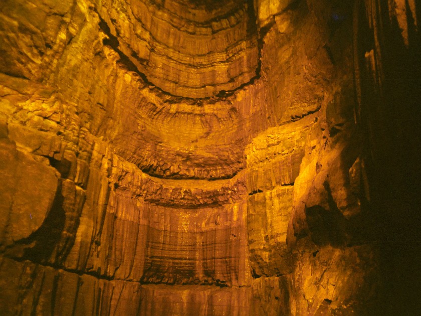 Guided Cave Tour. Inside the Cave. Mammoth Cave National Park. .