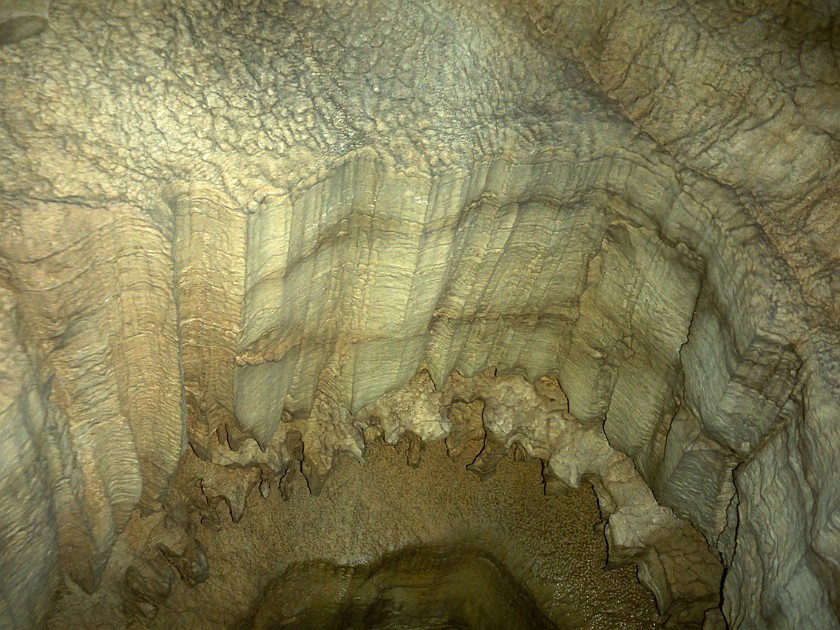 Guided Cave Tour. Inside the Cave. Mammoth Cave National Park. .