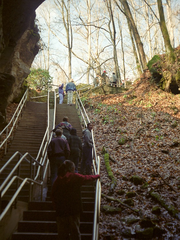 Guided Cave Tour. Exit. Mammoth Cave National Park. .