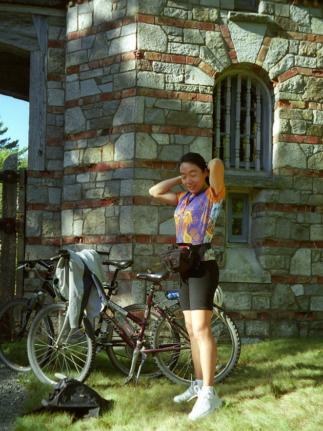 Bicycling Inside The National Park

. Gate. Arcadia National Park. .