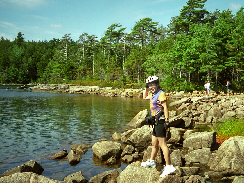 Bicycling Inside The National Park

. Lake. Arcadia National Park. .
