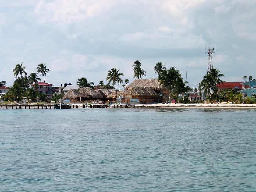 Caye Caulker. Beach. Caye Caulker. .