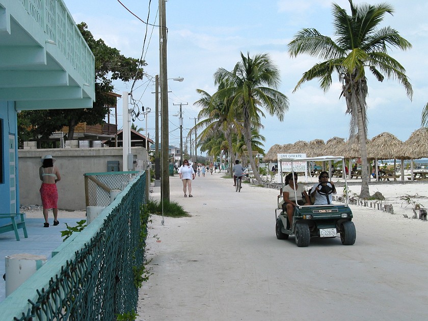Caye Caulker. Beach. Caye Caulker. .