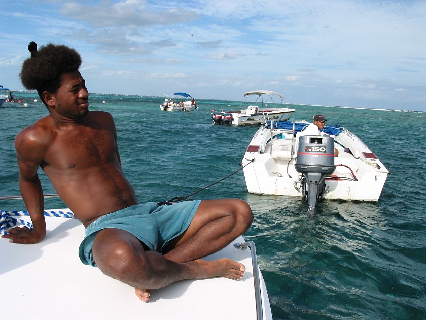 Snorkeling in the Hol Chan Marine Reserve. Guide. Caye Caulker. .